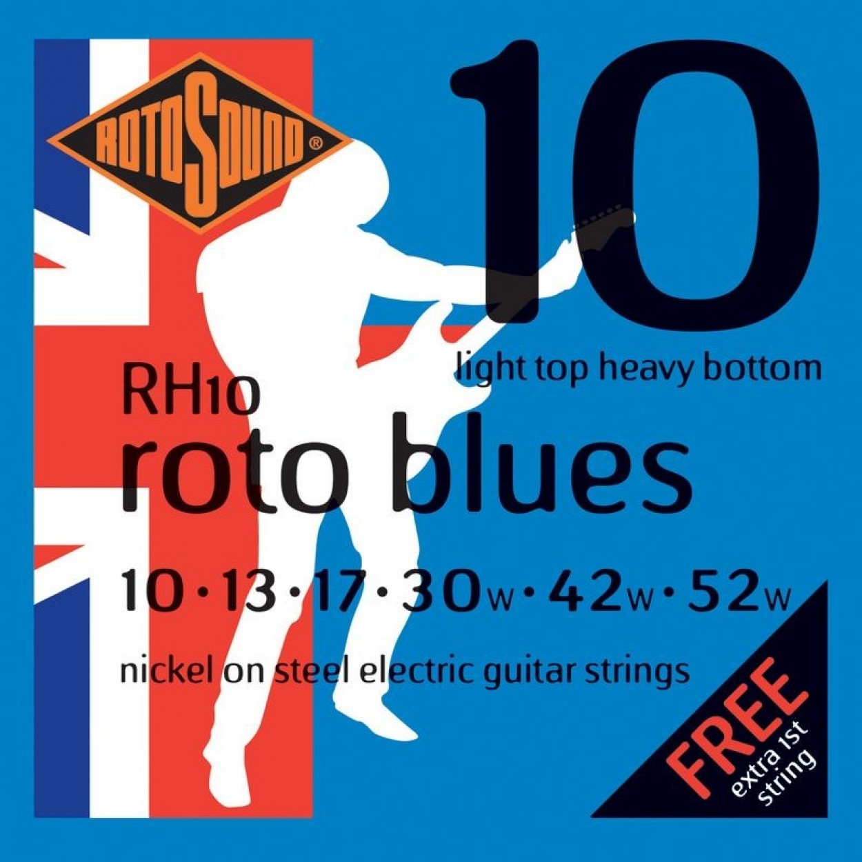 Rotosound Guitar Strings Blues 10-52