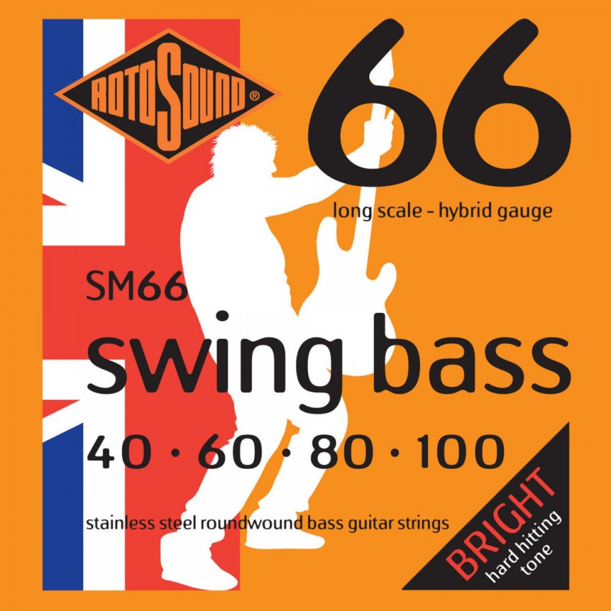 RotoSound 66 Swing Bass Strings 40-100