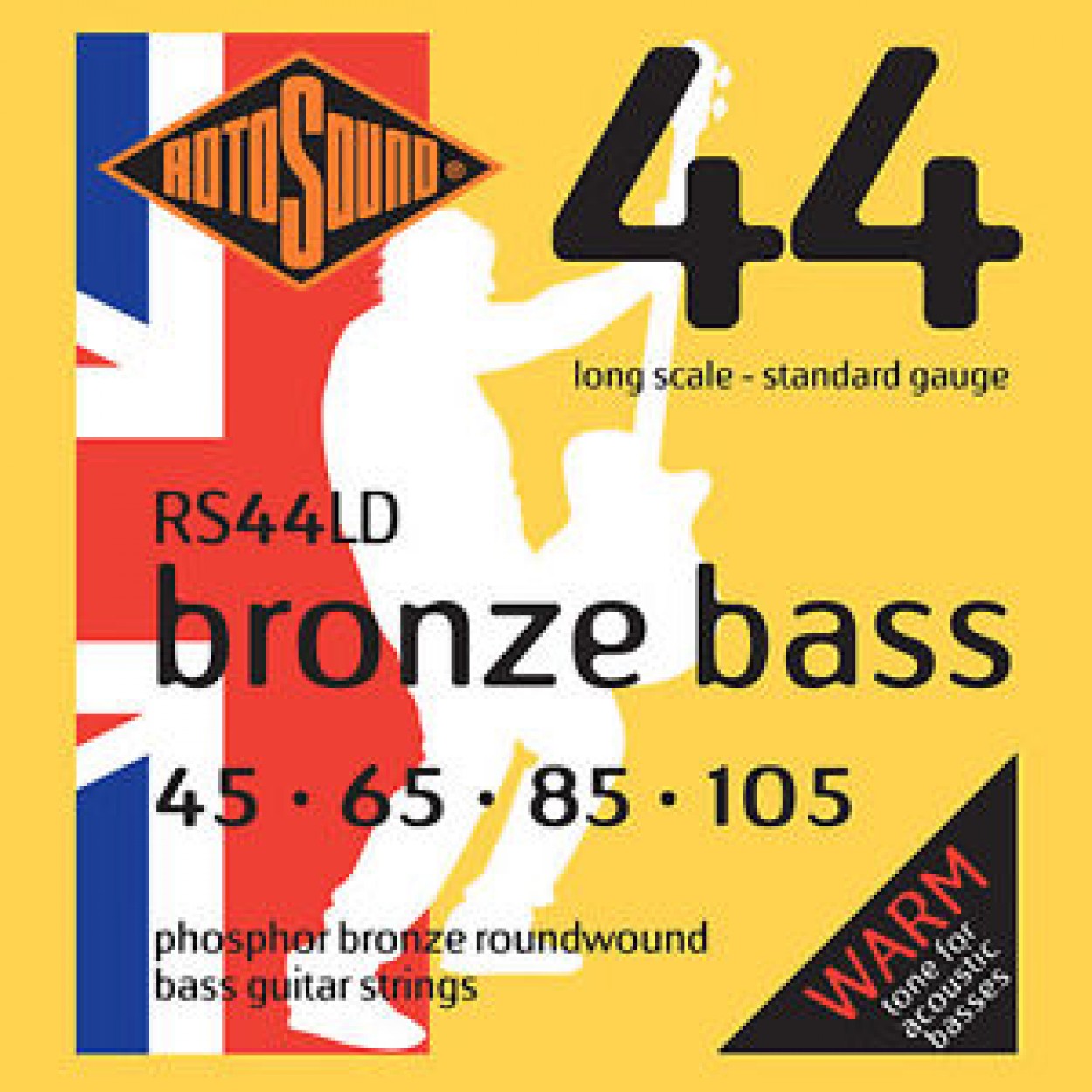 Rotosound Phosphor Bronze Bass Strings 45-105